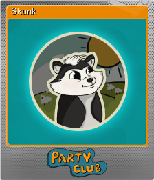 Series 1 - Card 2 of 9 - Skunk