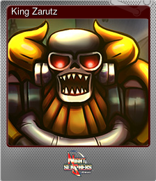 Series 1 - Card 5 of 5 - King Zarutz