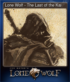 Series 1 - Card 4 of 12 - Lone Wolf - The Last of the Kai