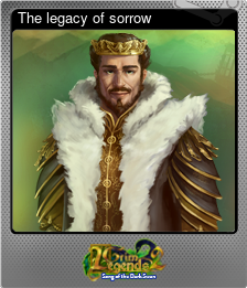 Series 1 - Card 2 of 6 - The legacy of sorrow