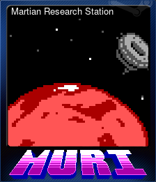 Series 1 - Card 2 of 5 - Martian Research Station