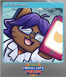 Series 1 - Card 6 of 15 - Dr Mashineko