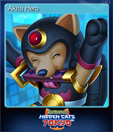 Series 1 - Card 2 of 15 - Akita Hero