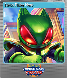Series 1 - Card 12 of 15 - Neko Rider Hero