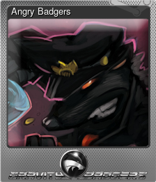 Series 1 - Card 5 of 6 - Angry Badgers