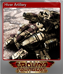 Series 1 - Card 6 of 15 - Hiver Artillery