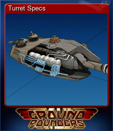 Series 1 - Card 14 of 15 - Turret Specs