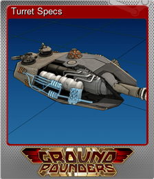 Series 1 - Card 14 of 15 - Turret Specs