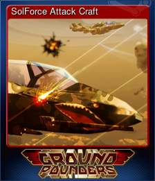 Series 1 - Card 4 of 15 - SolForce Attack Craft