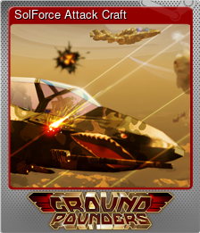 Series 1 - Card 4 of 15 - SolForce Attack Craft