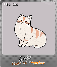 Series 1 - Card 4 of 7 - Flirty Cat