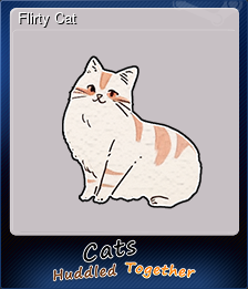 Series 1 - Card 4 of 7 - Flirty Cat