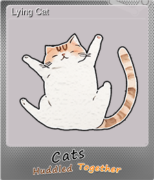 Series 1 - Card 7 of 7 - Lying Cat