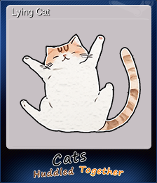 Series 1 - Card 7 of 7 - Lying Cat