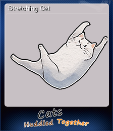 Series 1 - Card 6 of 7 - Stretching Cat