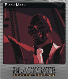 Series 1 - Card 6 of 8 - Black Mask