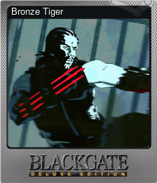 Series 1 - Card 3 of 8 - Bronze Tiger