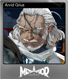 Series 1 - Card 8 of 10 - Arvid Grius