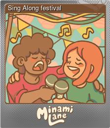 Series 1 - Card 4 of 5 - Sing Along festival