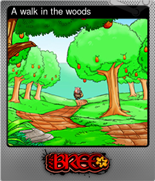 Series 1 - Card 2 of 7 - A walk in the woods