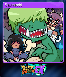 Series 1 - Card 9 of 11 - Saurotodd