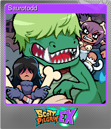 Series 1 - Card 9 of 11 - Saurotodd