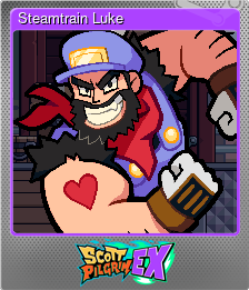 Series 1 - Card 10 of 11 - Steamtrain Luke