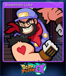 Series 1 - Card 10 of 11 - Steamtrain Luke