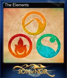 Series 1 - Card 4 of 5 - The Elements