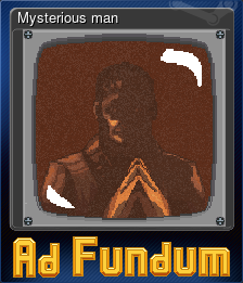 Series 1 - Card 7 of 7 - Mysterious man