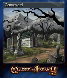 Series 1 - Card 5 of 8 - Graveyard