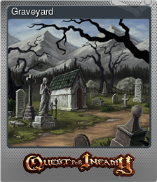 Series 1 - Card 5 of 8 - Graveyard