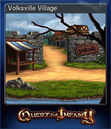 Series 1 - Card 1 of 8 - Volksville Village