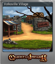 Series 1 - Card 1 of 8 - Volksville Village