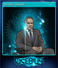 Series 1 - Card 3 of 7 - Amble Dexter