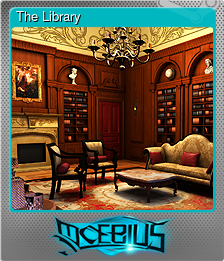 Series 1 - Card 7 of 7 - The Library