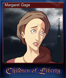 Series 1 - Card 9 of 14 - Margaret Gage