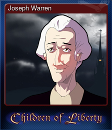 Series 1 - Card 12 of 14 - Joseph Warren