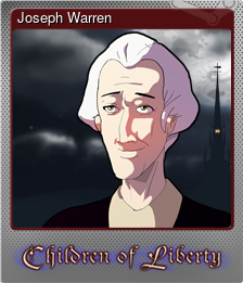 Series 1 - Card 12 of 14 - Joseph Warren