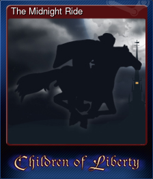 Series 1 - Card 13 of 14 - The Midnight Ride