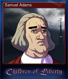 Series 1 - Card 8 of 14 - Samuel Adams