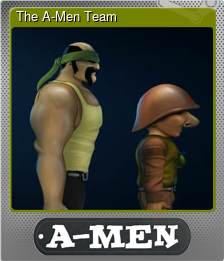 Series 1 - Card 5 of 6 - The A-Men Team