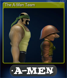 Series 1 - Card 5 of 6 - The A-Men Team