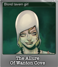 Series 1 - Card 6 of 11 - Blond tavern girl