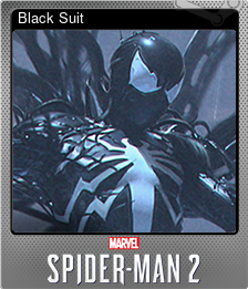 Series 1 - Card 2 of 14 - Black Suit