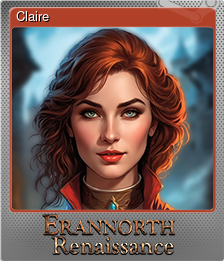 Series 1 - Card 2 of 8 - Claire
