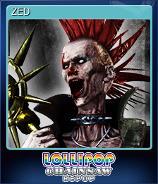 Series 1 - Card 7 of 15 - ZED