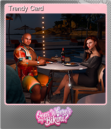 Series 1 - Card 2 of 5 - Trendy Card