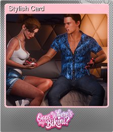 Series 1 - Card 4 of 5 - Stylish Card