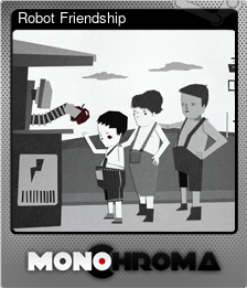 Series 1 - Card 3 of 6 - Robot Friendship